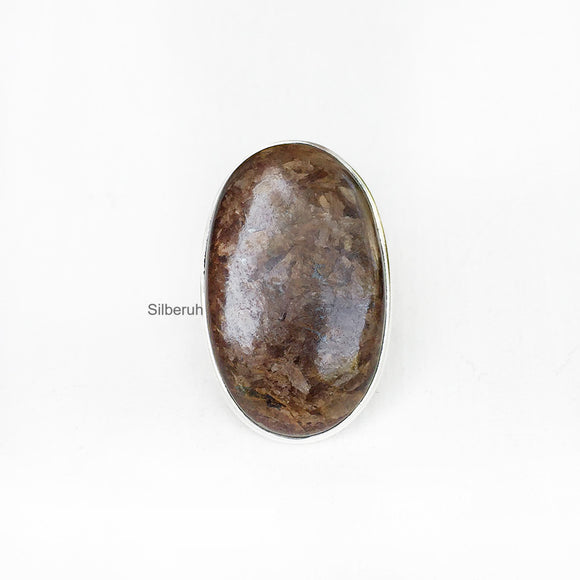 Pietersite Silver Ring