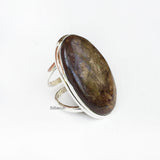 Pietersite Silver Ring