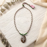 Natural Pietersite 925 Silver Tree of Life Pendant Necklace