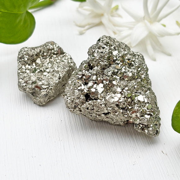 Raw Pyrite Crystal for Wealth and Abundance