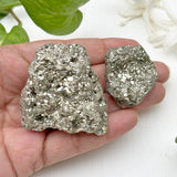 Golden Pyrite Cluster for Feng Shui Energy