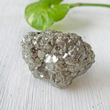 Natural Pyrite Raw Crystal Cluster for Wealth and Luck – Silberuh