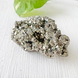 Metallic Gold Pyrite – Raw Crystal for Energy Shielding