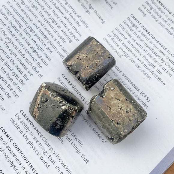 Pyrite Tumbles