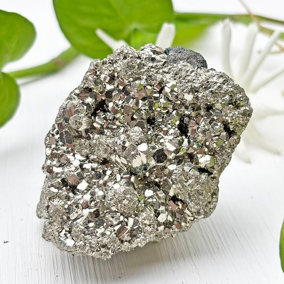 Raw Pyrite Vastu Crystal Cluster