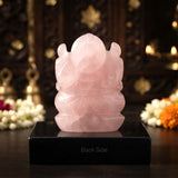 Rose Quartz Ganesha