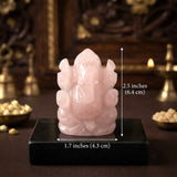 Rose Quartz Ganesha