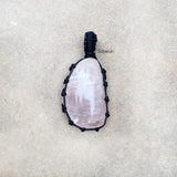 Rose Quartz Tumble Pendant