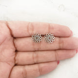 Sahasrara Chakra Silver Stud