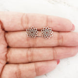 Sahasrara Chakra Silver Stud