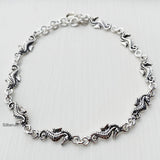 SeaHorse Silver Bracelet