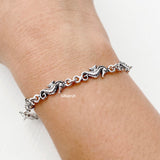 SeaHorse Silver Bracelet