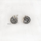 Seashell Silver Stud