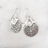 Seaweed Silver Earring