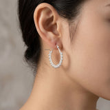 Ball hoop 925 sterling silver bali earring India