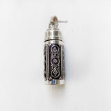 Silver Bottle Locket Pendant