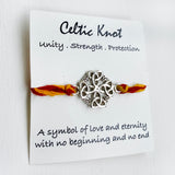 Silver Celtic Knot Rakhi