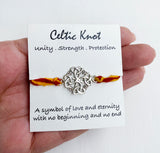 Silver Celtic Knot Rakhi