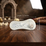 925 Silver Lakshmi Charan Paduka for pooja room and Diwali