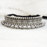 Silver Chitai Choker Necklace