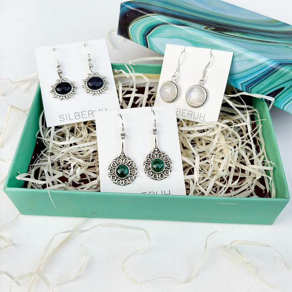 Silver Earrings Gift Set