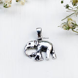 Silver Elephant Pendant