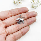 Silver Elephant Pendant