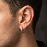 Bali hoop murki earring 925 sterling silver men India