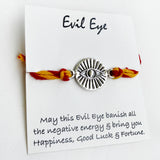 Silver Evil Eye Rakhi