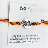 Silver Evil Eye Rakhi