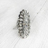 Silver Filigree Ring