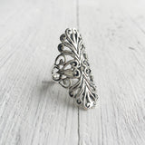 Silver Filigree Ring