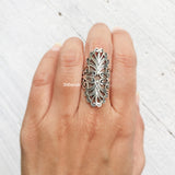 Silver Filigree Ring