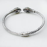 Silver Gold Intricate Kada