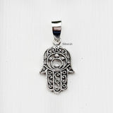 Silver Hamsa Pendant