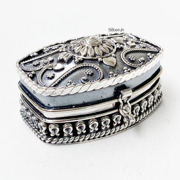 Silver Kumkum Trinket Box