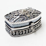 Silver Kumkum Trinket Box