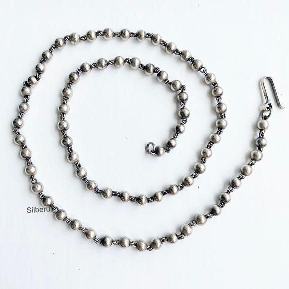 Silver Matar Mala