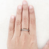 Silver Rope Band Ring