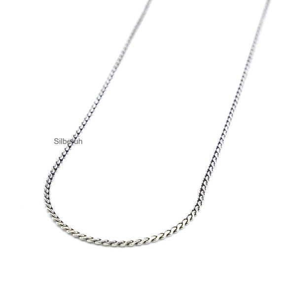 Silver Rope Chain - 22