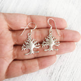Silver Tree Earring