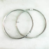 Silver Wire Bangle