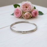 multi line silver kada modern design