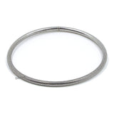 Simple Silver Openable Bangle