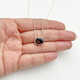 Brown Smoky Quartz gemstone necklace for women