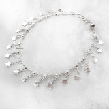 Star Silver Anklet