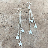 Star Silver Earring