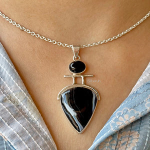 Sulemani Hakik Silver Pendant