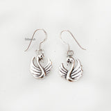 Swan Silver Earring