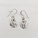 Swan Silver Earring